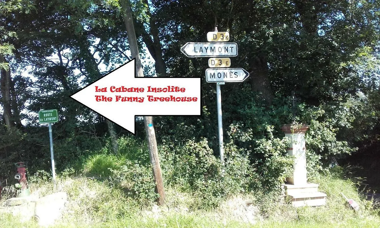Bed & Breakfast B&B La Cabane Insolite Mones